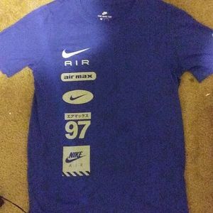 Large nike airmax 97 t shirt